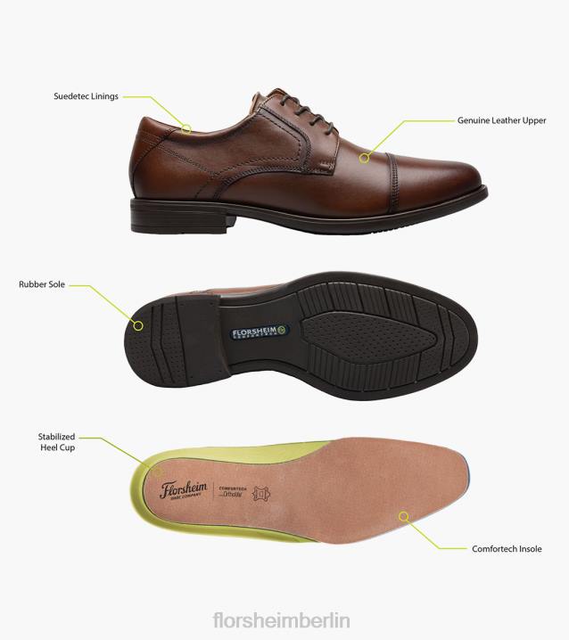 D280204 Schwarz Schuhwerk Männer Florsheim Midtown-Stiefel mit Reißverschluss und schlichter Zehenpartie