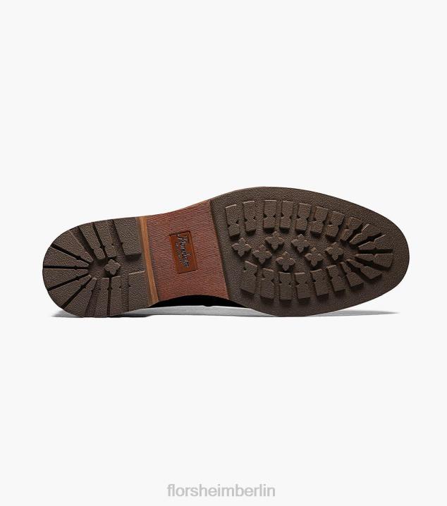 D280224 schwarzes Ch Schuhwerk Männer Florsheim Lodge Gore-Stiefel mit schlichter Zehenpartie
