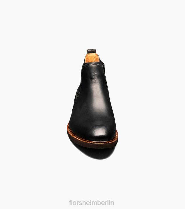 D280224 schwarzes Ch Schuhwerk Männer Florsheim Lodge Gore-Stiefel mit schlichter Zehenpartie