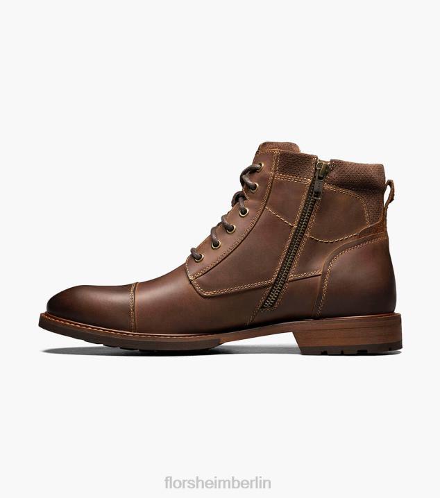D280225 braunes Ch Schuhwerk Männer Florsheim Lodge-Schnürstiefel mit Kappenkappe
