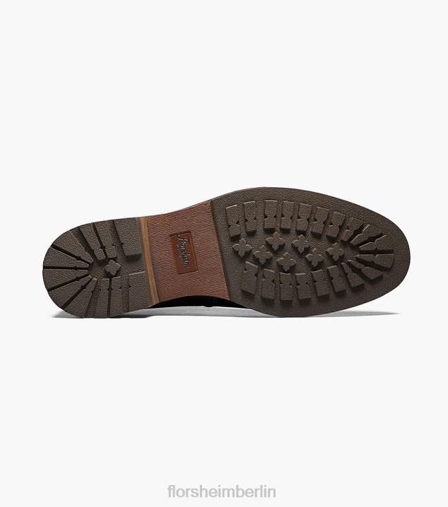 D280245 braunes Ch Schuhwerk Männer Florsheim Chalet Gore-Stiefel mit schlichter Zehenpartie