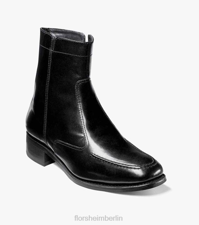 D280261 Schwarz Schuhwerk Männer Florsheim Essex Moc-Toe-Reißverschlussstiefel