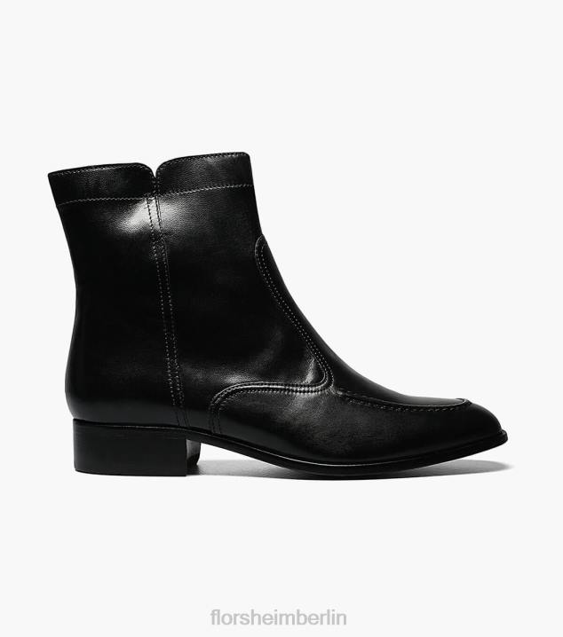 D280261 Schwarz Schuhwerk Männer Florsheim Essex Moc-Toe-Reißverschlussstiefel