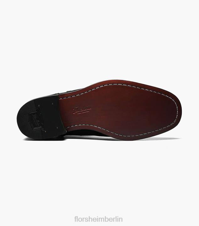 D280261 Schwarz Schuhwerk Männer Florsheim Essex Moc-Toe-Reißverschlussstiefel