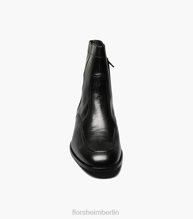 D280261 Schwarz Schuhwerk Männer Florsheim Essex Moc-Toe-Reißverschlussstiefel