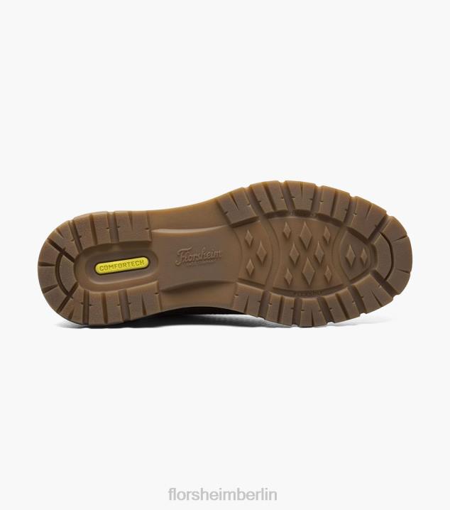 D280304 braunes Ch Schuhwerk Männer Florsheim Lookout Gore-Stiefel mit schlichter Zehenpartie