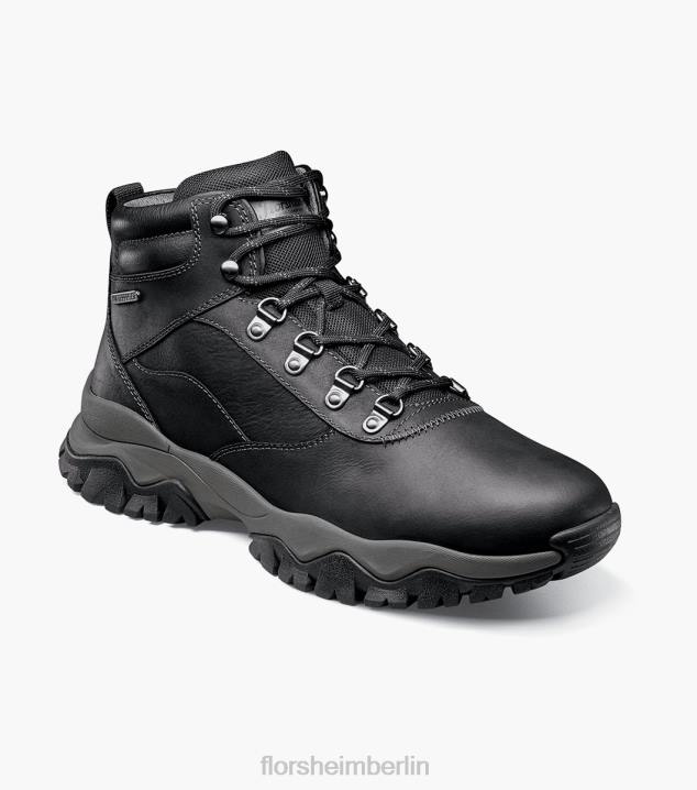 D280306 schwarzes Ch Schuhwerk Männer Florsheim Xplor Alpinstiefel mit schlichter Zehenpartie