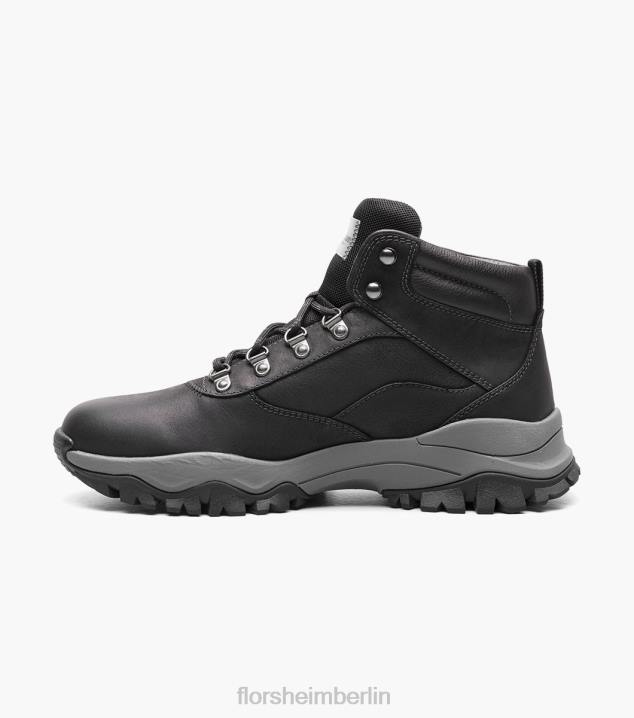 D280306 schwarzes Ch Schuhwerk Männer Florsheim Xplor Alpinstiefel mit schlichter Zehenpartie