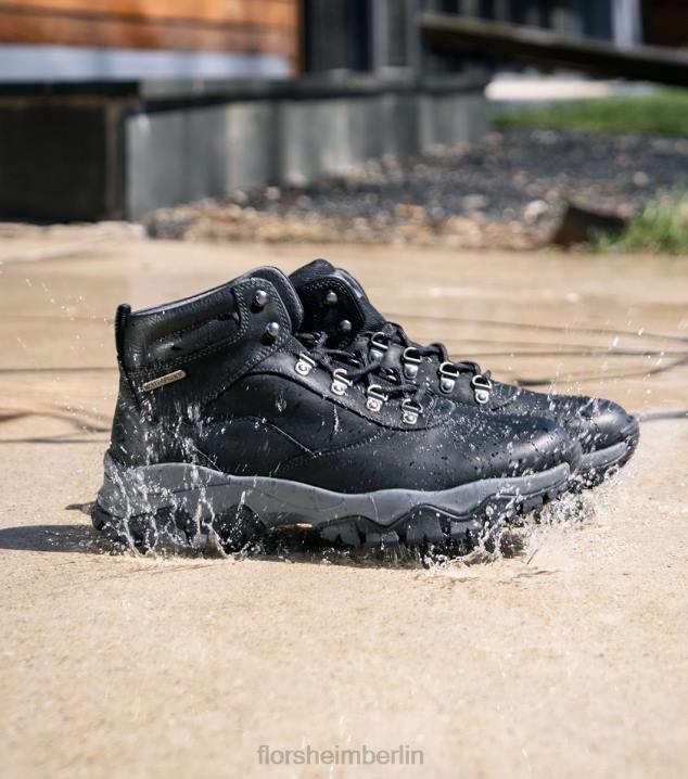 D280306 schwarzes Ch Schuhwerk Männer Florsheim Xplor Alpinstiefel mit schlichter Zehenpartie
