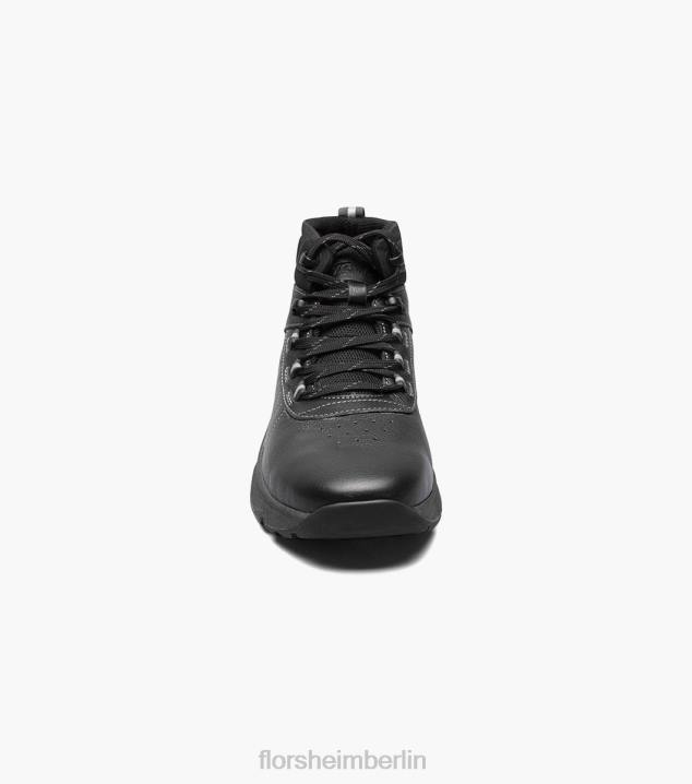 D280317 schwarz getrommelt Schuhwerk Männer Florsheim Tread Lite 2 Wanderstiefel mit schlichter Zehenpartie