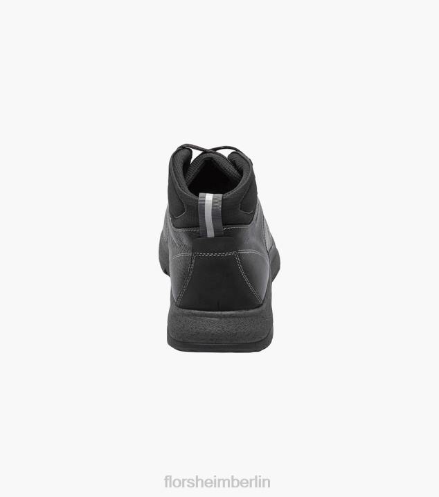 D280317 schwarz getrommelt Schuhwerk Männer Florsheim Tread Lite 2 Wanderstiefel mit schlichter Zehenpartie