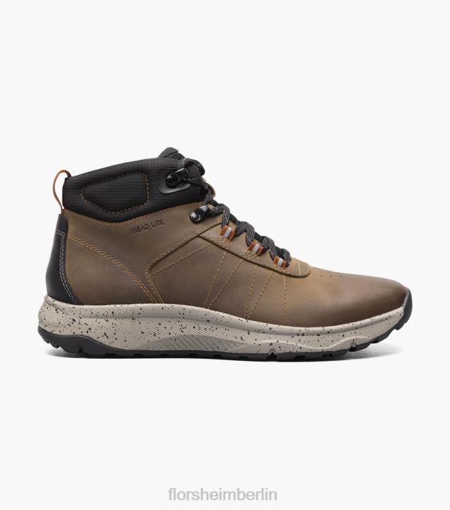 D280318 braunes Ch Schuhwerk Männer Florsheim Tread Lite 2 Wanderstiefel mit schlichter Zehenpartie