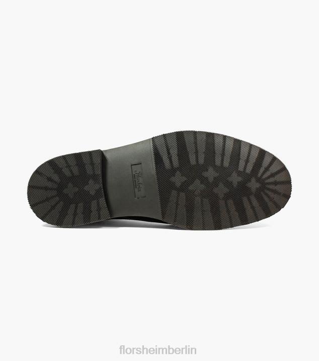 D280392 Schwarz Schuhwerk Männer Florsheim Foundry-Stiefel mit Zehenkappe