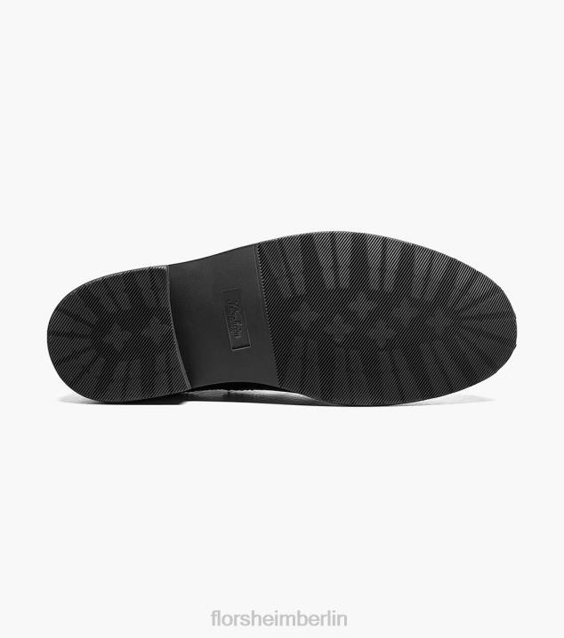 D280393 Schwarz Schuhwerk Männer Florsheim Foundry Gore-Stiefel mit schlichter Zehenpartie