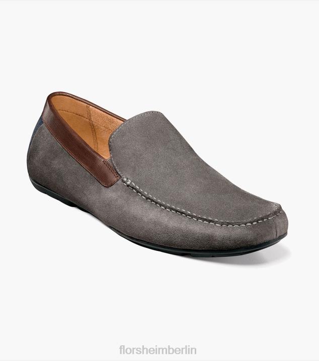 D280102 grau-multi Schuhwerk Männer Florsheim Talladega Moc Toe venezianischer Fahrer