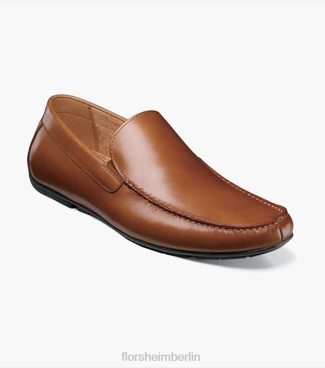 D280103 Cognac Schuhwerk Männer Florsheim Talladega Moc Toe venezianischer Fahrer