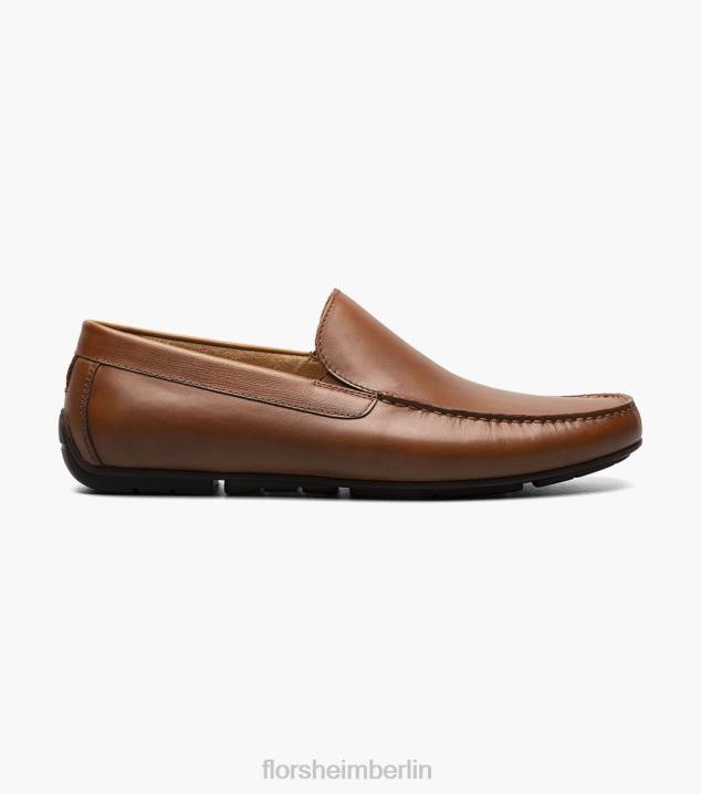 D280103 Cognac Schuhwerk Männer Florsheim Talladega Moc Toe venezianischer Fahrer