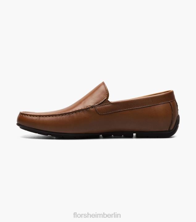 D280103 Cognac Schuhwerk Männer Florsheim Talladega Moc Toe venezianischer Fahrer