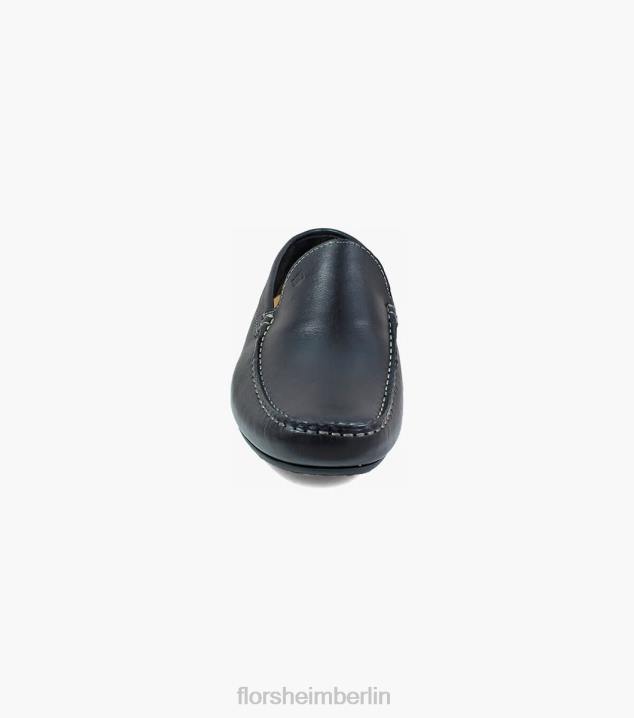 D280395 Schwarz Schuhwerk Männer Florsheim Komet Moc Toe venezianischer Fahrer