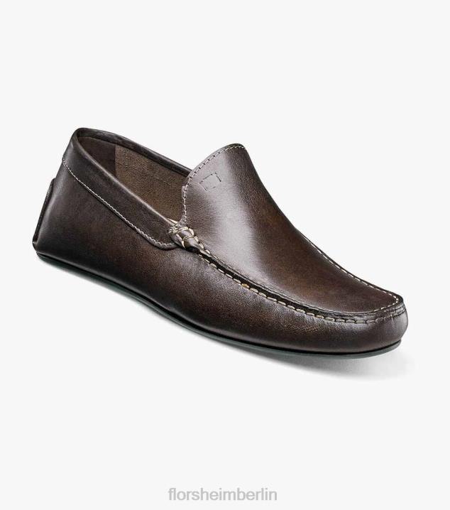 D280396 braun Schuhwerk Männer Florsheim Komet Moc Toe venezianischer Fahrer