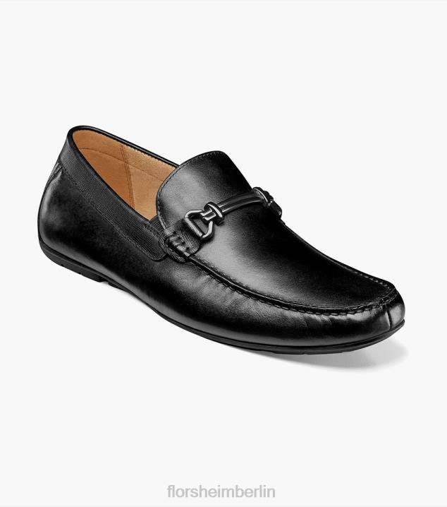D28098 Schwarz Schuhwerk Männer Florsheim Talladega Moc-Toe-Bit-Treiber