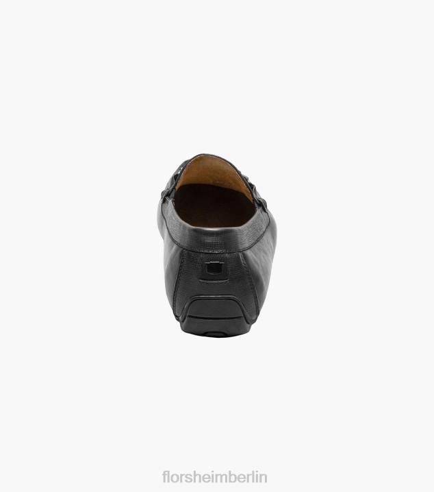 D28098 Schwarz Schuhwerk Männer Florsheim Talladega Moc-Toe-Bit-Treiber