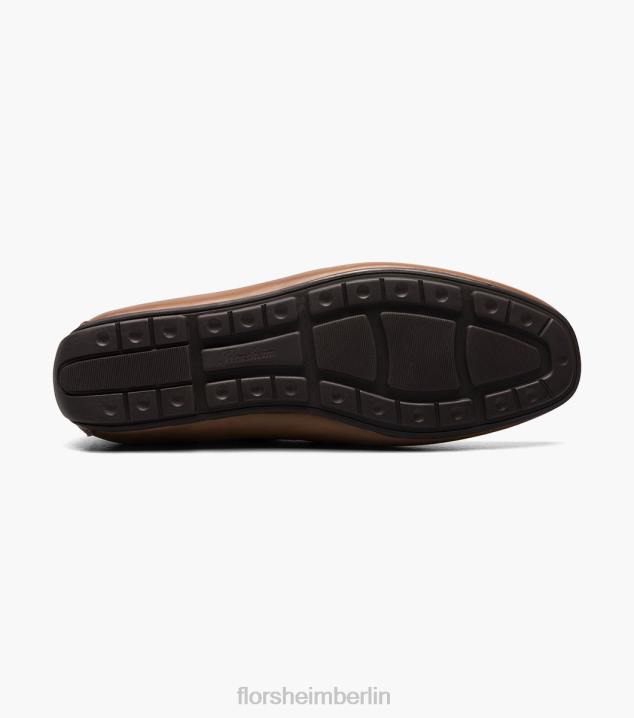 D28099 Cognac Schuhwerk Männer Florsheim Talladega Moc-Toe-Bit-Treiber