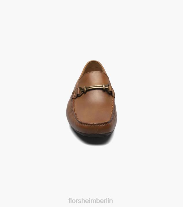 D28099 Cognac Schuhwerk Männer Florsheim Talladega Moc-Toe-Bit-Treiber