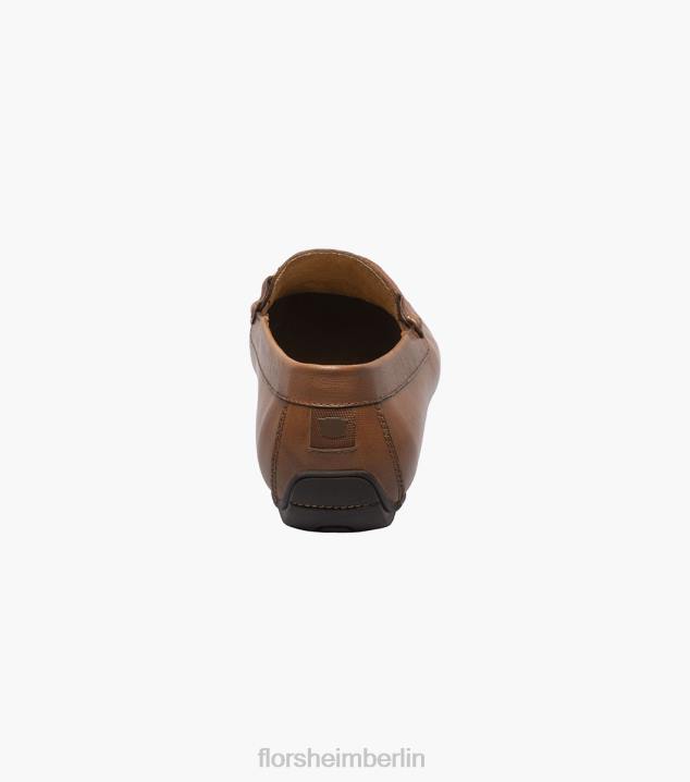 D28099 Cognac Schuhwerk Männer Florsheim Talladega Moc-Toe-Bit-Treiber