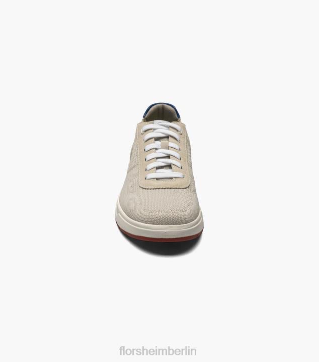 D28019 Eis Schuhwerk Männer Florsheim Heist 1 gestrickter 6-Loch-Sneaker mit Spitze bis zur Zehenpartie