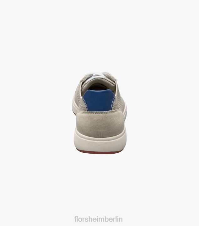 D28019 Eis Schuhwerk Männer Florsheim Heist 1 gestrickter 6-Loch-Sneaker mit Spitze bis zur Zehenpartie