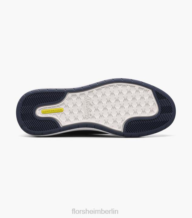 D28021 Marine Schuhwerk Männer Florsheim Heist 1 gestrickter Sneaker mit Spitze bis zur Zehenpartie
