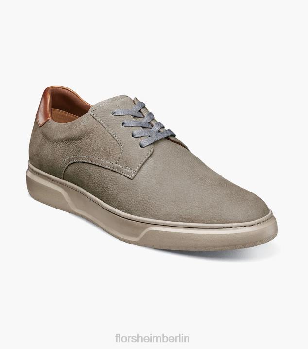 D280233 grau Schuhwerk Männer Florsheim Erstklassiger Schnürsneaker mit schlichter Zehenpartie