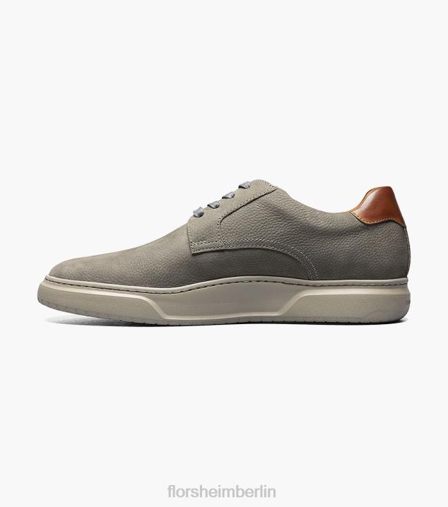 D280233 grau Schuhwerk Männer Florsheim Erstklassiger Schnürsneaker mit schlichter Zehenpartie