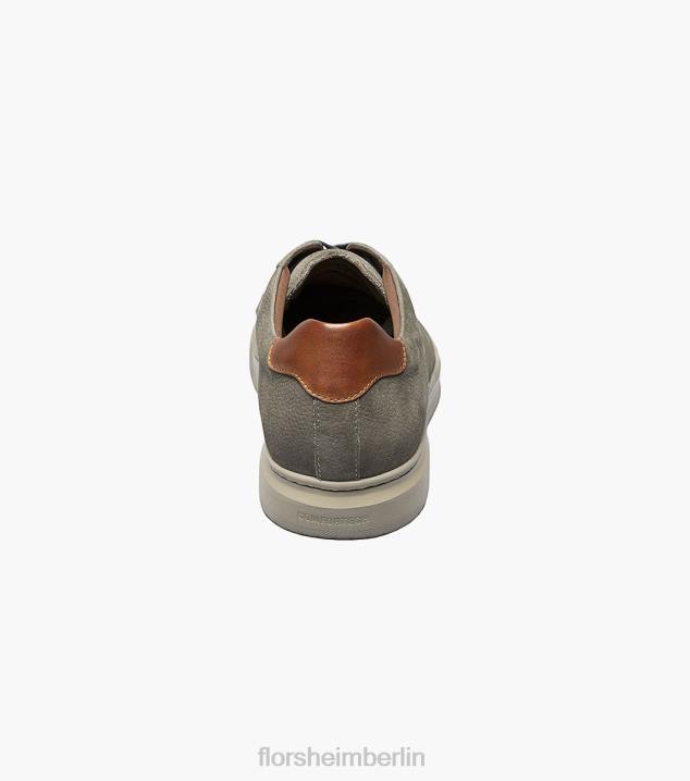 D280233 grau Schuhwerk Männer Florsheim Erstklassiger Schnürsneaker mit schlichter Zehenpartie