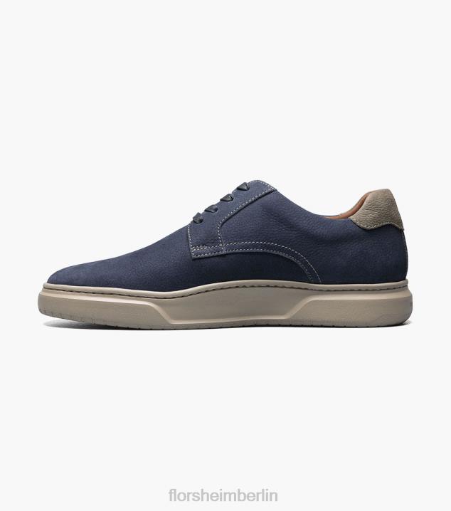 D280234 Marine Schuhwerk Männer Florsheim Erstklassiger Schnürsneaker mit schlichter Zehenpartie