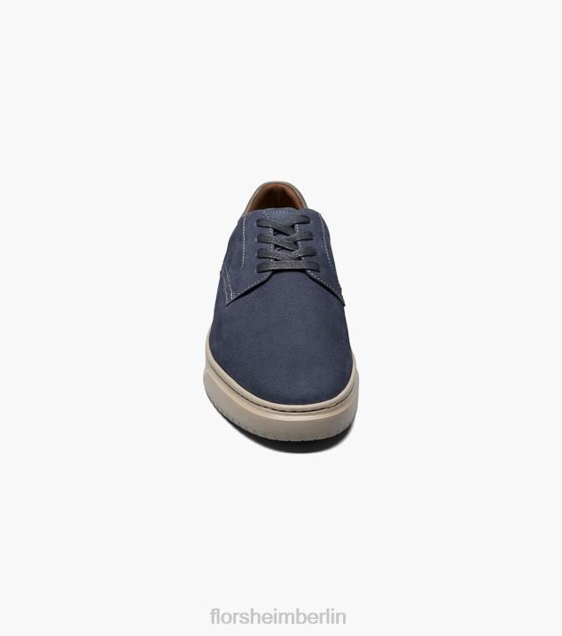 D280234 Marine Schuhwerk Männer Florsheim Erstklassiger Schnürsneaker mit schlichter Zehenpartie