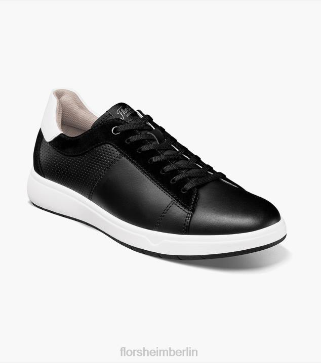 D28026 Schwarz Schuhwerk Männer Florsheim Heist 2-Sneaker mit Schnürung bis zur Zehenpartie