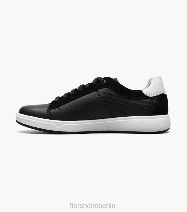 D28026 Schwarz Schuhwerk Männer Florsheim Heist 2-Sneaker mit Schnürung bis zur Zehenpartie