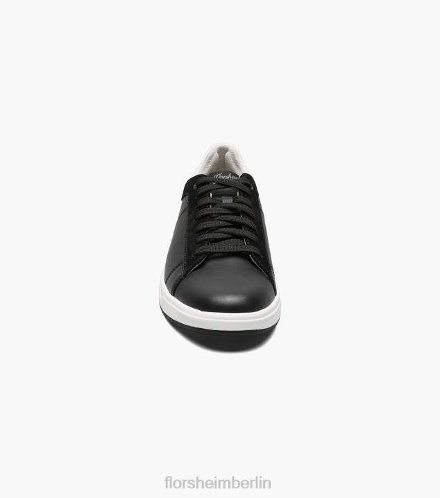 D28026 Schwarz Schuhwerk Männer Florsheim Heist 2-Sneaker mit Schnürung bis zur Zehenpartie