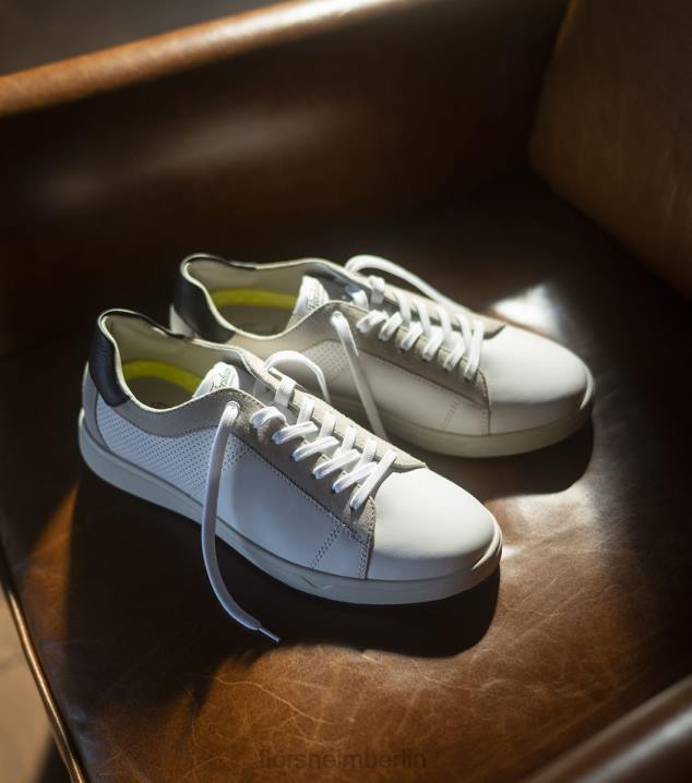 D28027 Schwarz-Weiss Schuhwerk Männer Florsheim Heist 2-Sneaker mit Schnürung bis zur Zehenpartie
