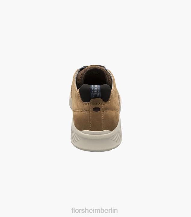 D280293 bräunen Schuhwerk Männer Florsheim Studio-Perf-Zehen-Schnürsneaker