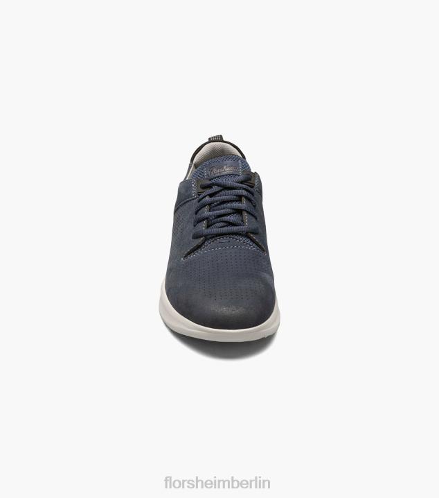D280296 Marine Schuhwerk Männer Florsheim Studio-Perf-Zehen-Schnürsneaker