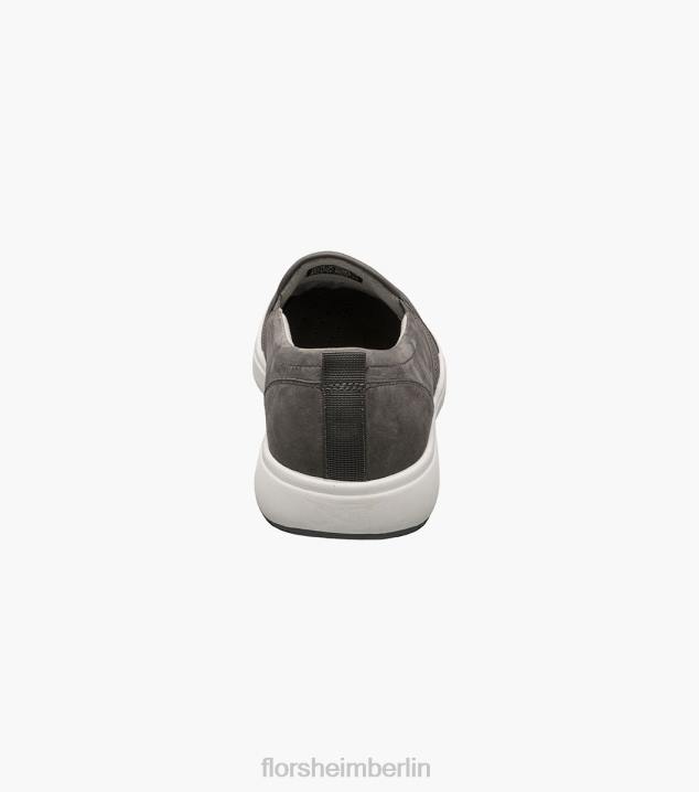 D280297 grau Schuhwerk Männer Florsheim Heist 2 Moc-Toe-Sneaker zum Hineinschlüpfen