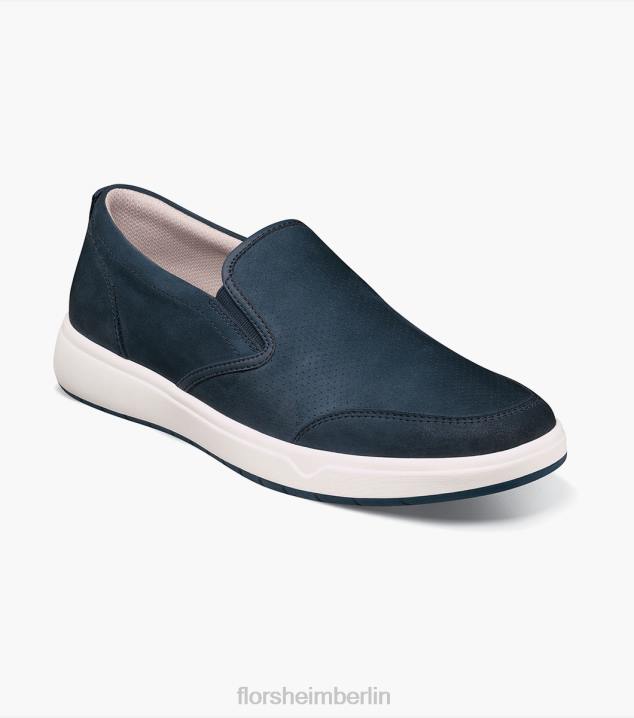 D280298 Marine Schuhwerk Männer Florsheim Heist 2 Moc-Toe-Sneaker zum Hineinschlüpfen