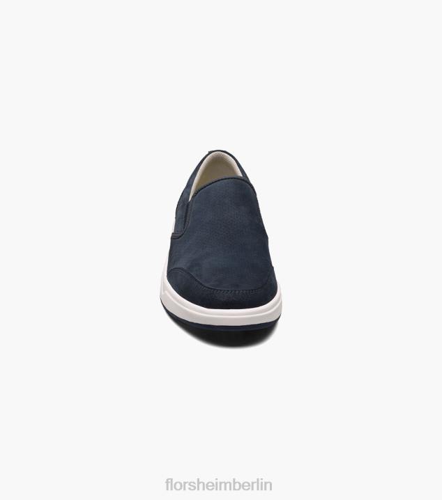 D280298 Marine Schuhwerk Männer Florsheim Heist 2 Moc-Toe-Sneaker zum Hineinschlüpfen