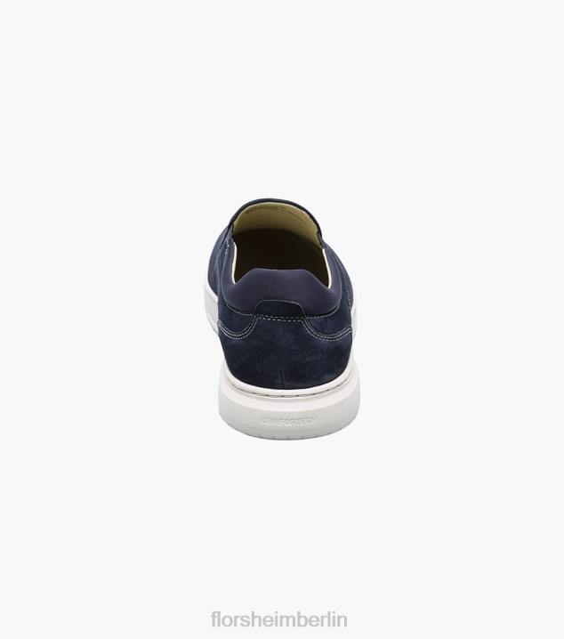 D280299 Marine Schuhwerk Männer Florsheim Erstklassiger Slip-on-Sneaker mit schlichter Zehenpartie