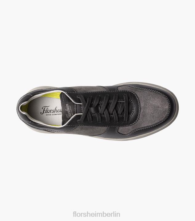 D28029 schwarz-multi Schuhwerk Männer Florsheim Heist 2 Moc-Toe-Schnürsneaker