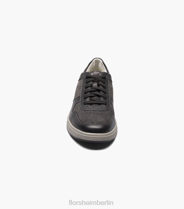 D28029 schwarz-multi Schuhwerk Männer Florsheim Heist 2 Moc-Toe-Schnürsneaker