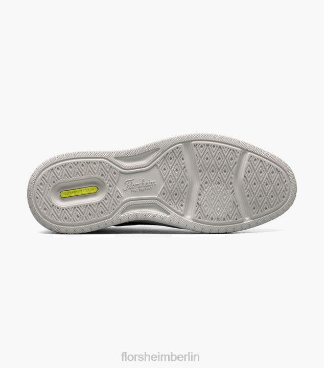 D280300 grau Schuhwerk Männer Florsheim Erstklassiger Slip-on-Sneaker mit schlichter Zehenpartie